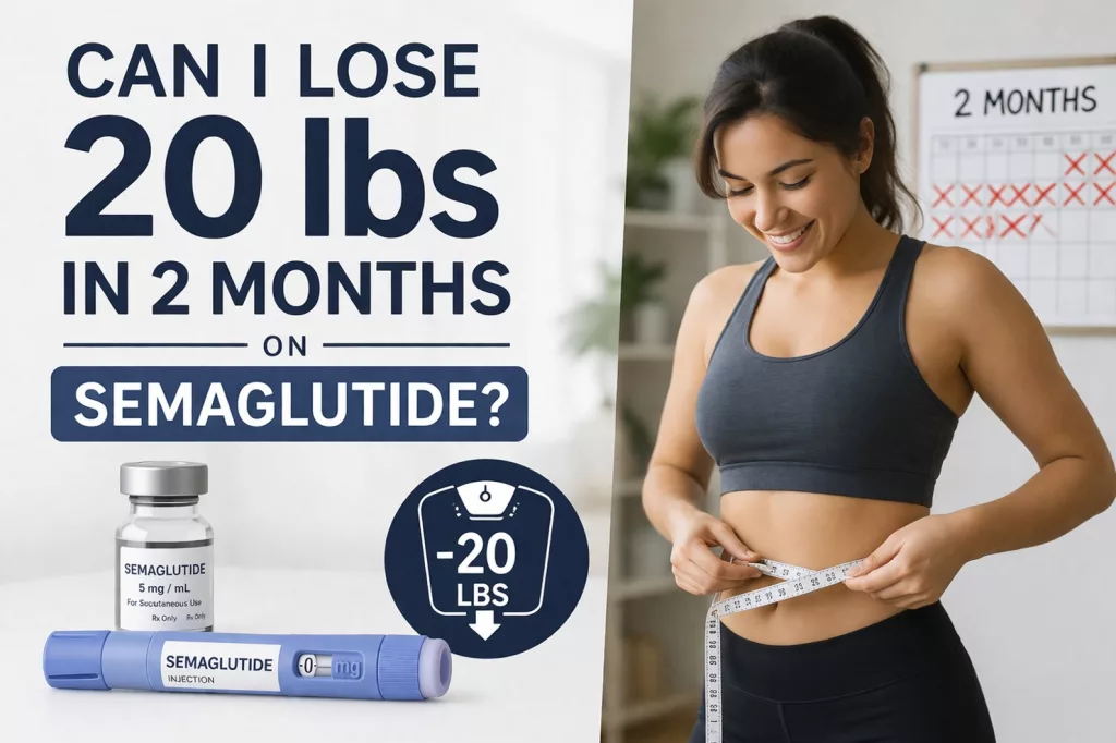 Semaglutide for Weight Loss: Can I Lose 20 lbs in 2 Months?
